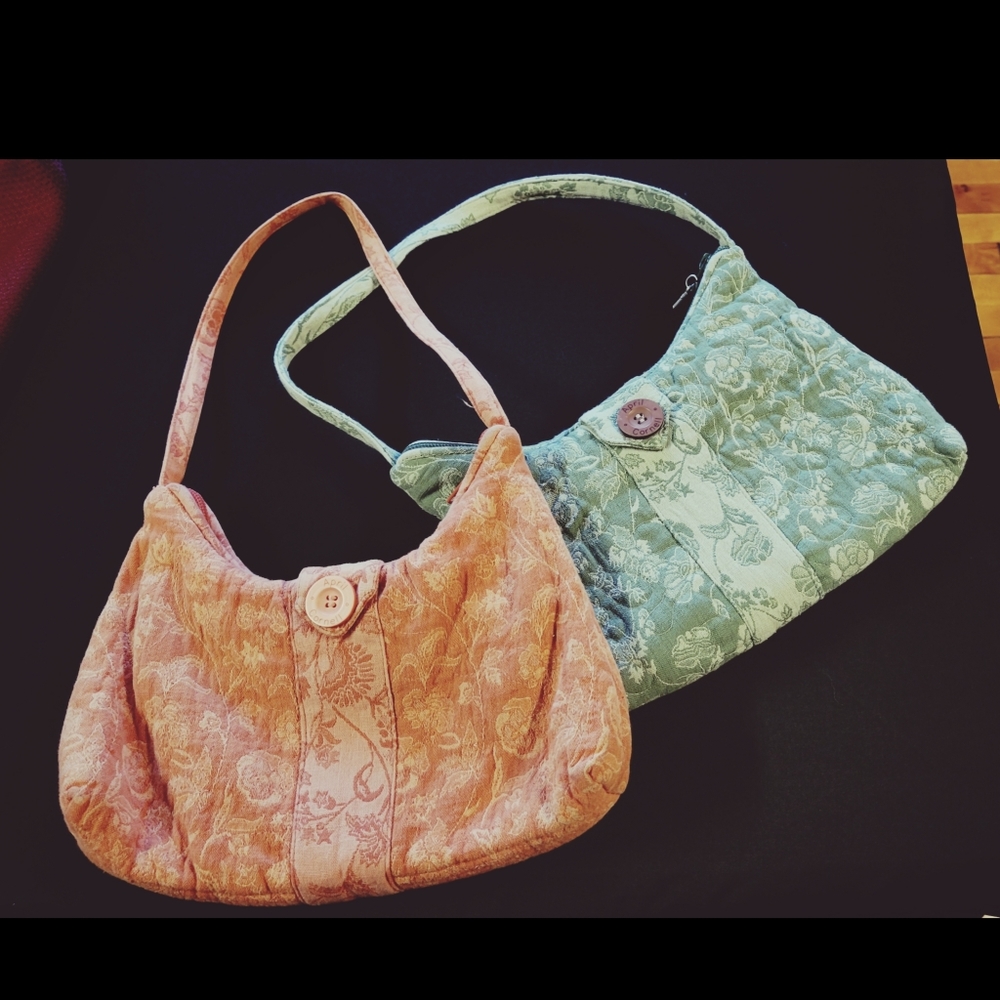 2 April Cornell Quilted Purses